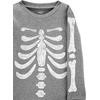 Simple Joys by Carter’s Baby 3-Piece Snug-fit Cotton Holiday Pajama Set(Candy/Skeleton/Stripe)