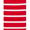Simple Joys by Carter’s Baby 3-Piece Snug-fit Cotton Holiday Pajama Set(Red Stripe/White Christmas Print)