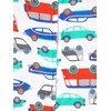 Simple Joys by Carter’s Babys’ 3 pack Snug Fit Footless Cotton Pajamas(Blue Sea Life/Navy Stripe/White Cars)