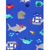 Simple Joys by Carter’s Babys’ 3 pack Snug Fit Footless Cotton Pajamas(Blue Sea Life/Navy Stripe/White Cars)