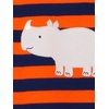 Simple Joys by Carter’s Babys’ 3 pack Snug Fit Footless Cotton Pajamas(Navy Space/Rust Stripe/Turquoise Green Dogs)