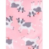 Simple Joys by Carter’s Girls’ 4-piece Polyester Pajamas(Black Ballerina/Light Pink/Pink Cow/Swans)