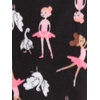 Simple Joys by Carter’s Girls’ 4-piece Polyester Pajamas(Black Ballerina/Light Pink/Pink Cow/Swans)