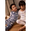 Simple Joys by Carter’s Girls’ 4-piece Polyester Pajamas(Blue)