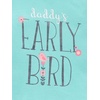 Simple Joys by Carter’s Girls’ 4-piece Polyester Pajamas(Blue Text Print/Light Pink Floral/Pink Forest Animals)