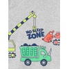 Simple Joys by Carter’s Girls 6-piece Snug Fit Cotton Pajama Set(Green Stripe/Grey Trucks/Navy Elephant/Orange Stripe)