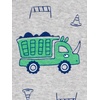Simple Joys by Carter’s Girls 6-piece Snug Fit Cotton Pajama Set(Green Stripe/Grey Trucks/Navy Elephant/Orange Stripe)