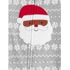 Simple Joys by Carter’s Unisex Child Holiday Loose-fit Flame Resistant Fleece Footed Pajamas(Light Grey Snowflake/Mint Green Christmas Print)