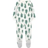 Simple Joys by Carter’s Unisex Child Holiday Loose-fit Flame Resistant Fleece Footed Pajamas(Santa & Trees)