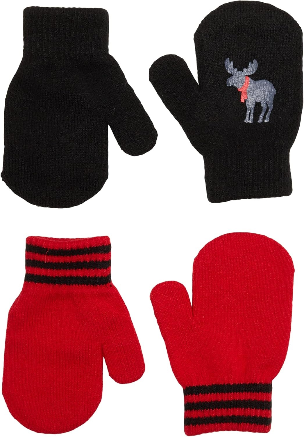 image:imageSimple Joys by Carters Baby Hat and Mitten SetBuffalo Check