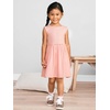 Simple Joys by Carter’s Baby Girls Short-sleeve and Sleeveless Dress Sets, Pack of 2(Dusty Blue Floral/Pink)