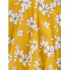 Simple Joys by Carter’s Baby Girls Short-sleeve and Sleeveless Dress Sets, Pack of 2(Grey Pineapple/Mustard Yellow Flowers)