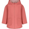 Simple Joys by Carter’s Baby Girls Rain Jacket Raincoat Water-Resistant Hooded Rain Slicker(Pink Floral)