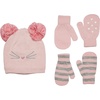 Grey Stripe/Pink/Hearts