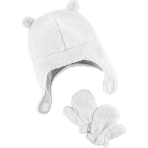Simple Joys by Carter’s Baby Hat and Mitten Set(Ivory)
